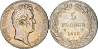 France 5 Francs Coin, Louis-Philippe, Lille, Tranche en creux -