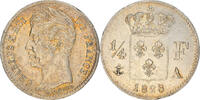 France 1/4 Franc Coin, Charles X, Paris, Silver, KM:722.1, Le -