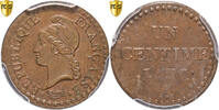 France Centime Dupré, Paris, Bronze, PCGS, Gadoury:76 -
