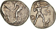 Stater Coin, Pamphylia, Aspendos, Silver, SNG-vonAulock:4519 -