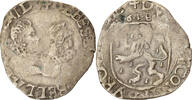 Spain Carolus Coin, Franche-Comté, Albert & Isabella, Dole, Fautée -
