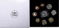 France Coffret 1c. à 10€ Proof, MDP -