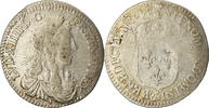 France 1/12 ECU, 10 Sols Coin, Louis XIV, 1/12 Écu au buste juvénile, Aix -