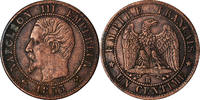 France Centime Coin, Napoleon III, Napoléon III, Rouen -