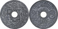 France 20 Centimes Lindauer, Beaumont-Le-Roger, Zinc, NGC -