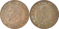 France Centime Coin, Napoleon III, Napoléon III, Bordeaux -