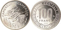 Cameroon 100 Francs Coin, Paris, ESSAI, Nickel, KM:E15 -