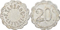 FRENCH GUIANA 20 Centimes token, Cayenne, F. Tanon et Cie -