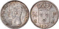 France 1/4 Franc Coin, Charles X, Paris, Silver, KM:722.1 -