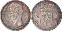 France 1/4 Franc Coin, Charles X, Paris, Silver, KM:722.1 -