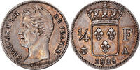 France 1/4 Franc Coin, Charles X, Paris, Silver, KM:722.1 -