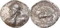 Tetradrachm Baktrian Kingdom, Eukratides I, Silver -