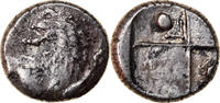 Hemidrachm Coin, Thrace, Chersonesos, Kardia, Silver -
