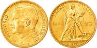 Italy 20 Lire Vittorio Emanuele III, Rome, Gold, PCGS -