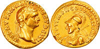 Aureus Domitian, Rome, Rare, Gold, RIC:137 -