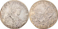 German States 1/2 Thaler Coin, PRUSSIA, Friedrich II, Breslau -