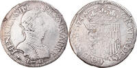 France Teston Coin, Béarn, Henri II, Pau, Silver -