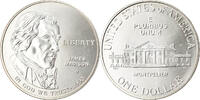 United States Dollar Coin, U.S. Mint, Denver, Silver, KM:241 -
