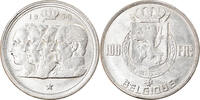 Belgium 100 Francs, 100 Frank Coin, Silver, KM:138.1 -