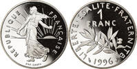 France Franc Coin, Semeuse, Paris, Proof, Nickel, KM:925.1 -