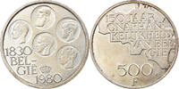 Belgium 500 Francs, 500 Frank Coin, Baudouin I, Brussels -