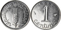 France Centime Coin, Épi, Paris, Stainless Steel, KM:928 -