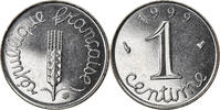 France Centime Coin, Épi, Paris, Stainless Steel, KM:928 -