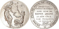 France Medal 1963 Gravure, Grand Prix de Rome, Jeunes Filles, Arts & Culture AU(55-58)