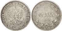 Finland Markka Coin, Nicholas II, Silver, KM:3.2 -