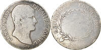 France 5 Francs Napoleon Bonaparte, Turin, Silver -