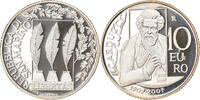San Marino 10 Euro Giosuè Carducci, Rome, Proof, Silver -