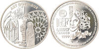 France 6.55957 Francs Coin, Gothic Art, Paris, Proof, Silver -