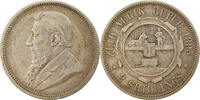 South Africa 2 Shillings Coin, Silver, KM:6 -