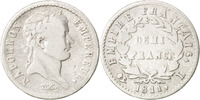 France 1/2 Franc Coin, Napoléon I, Bayonne, Silver -