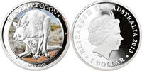 Australia 1 Dollar Coin, Megafauna - Procoptodon, 1 Oz -