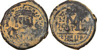 Follis Maurice Tiberius, Antioch, Bronze, Sear:533 -