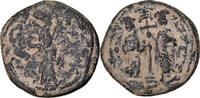 Follis Coin, Constantine X, Constantinople, Copper -