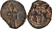 Follis Coin, Constantine X, Constantinople, Copper -