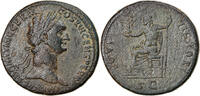 Sestertius Coin, Domitian, Rome, Bronze, RIC:751 -