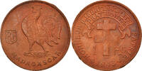 Madagascar Franc Coin, Pretoria, Bronze, KM:2 -