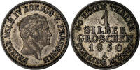 German States Groschen Coin, PRUSSIA, Friedrich Wilhelm IV, Berlin -