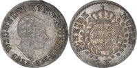 German States Kreuzer Coin, WURTTEMBERG, Wilhelm I, Billon -