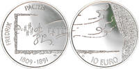 Finland 10 Euro Frederik Pacius, Vantaa, Proof, Silver -