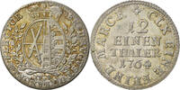 German States 1/12 Thaler, Doppelgroschen Coin, SAXONY-ALBERTINE, Friedrich August III, 1/12 Thaler -