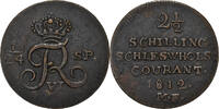 German States 2-1/2 Schilling, 1/24 Daler Specie Coin, SCHLESWIG-HOLSTEIN, Frederik VI, 2-1/2 Schilling, 1/24 -