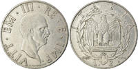 Italy 2 Lire Coin, Vittorio Emanuele III, Rome, Stainless -