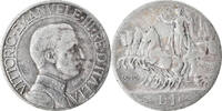 Italy Lira Coin, Vittorio Emanuele III, Rome, Silver, KM:45 -