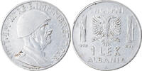 Albania Lek Coin, Vittorio Emanuele III, Rome, Stainless -