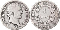 France Franc Coin, Napoléon I, Toulouse, Silver, KM:692.10 -