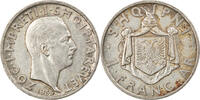 Albania Frang Ar Coin, Zog I, Rome, Silver, KM:16 -